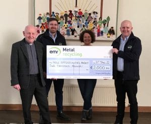 Young people benefit from donation to North Motherwell New Opportunities Project by local metal recycler, EMR - The Aluminium Federation