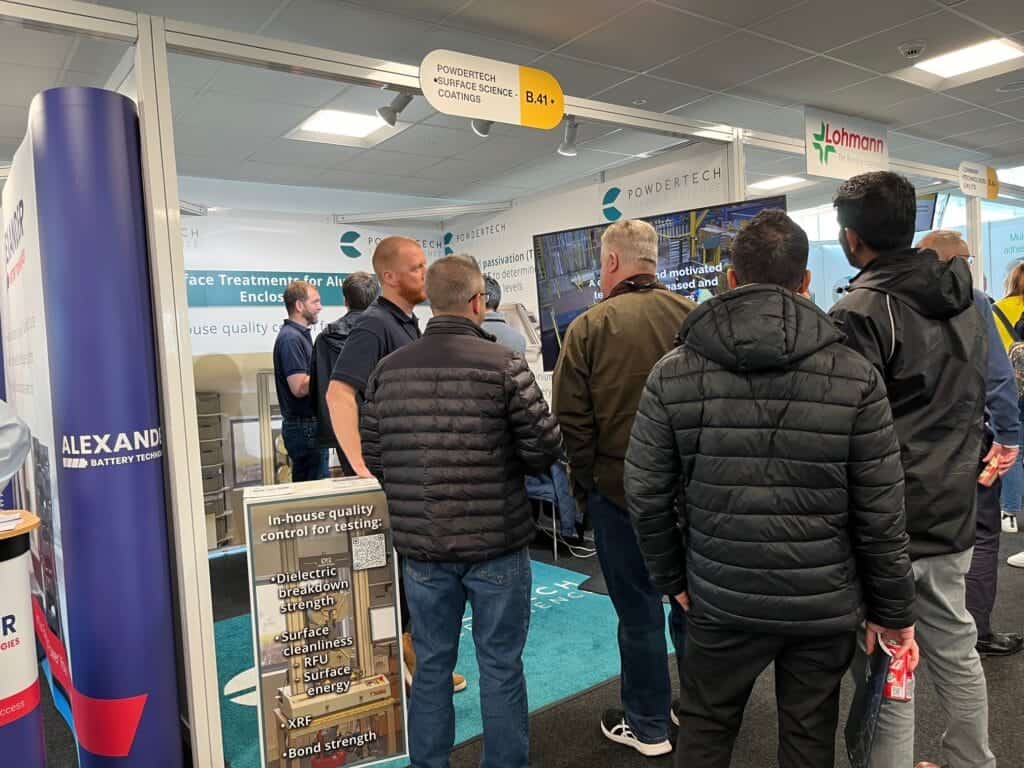 Member News: Powdertech Surface Science to attend Battery Cells and Systems Expo, NEC 15 & 16 May - The Aluminium Federation