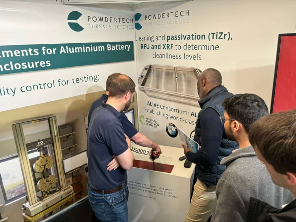 Member News: Powdertech Surface Science to attend Battery Cells and Systems Expo, NEC 15 & 16 May - The Aluminium Federation