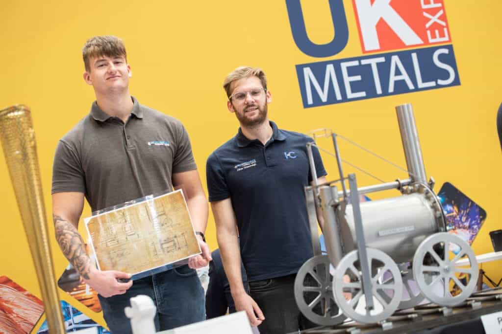 Bridgnorth Aluminium apprentices on track at UK Metals Expo - The Aluminium Federation