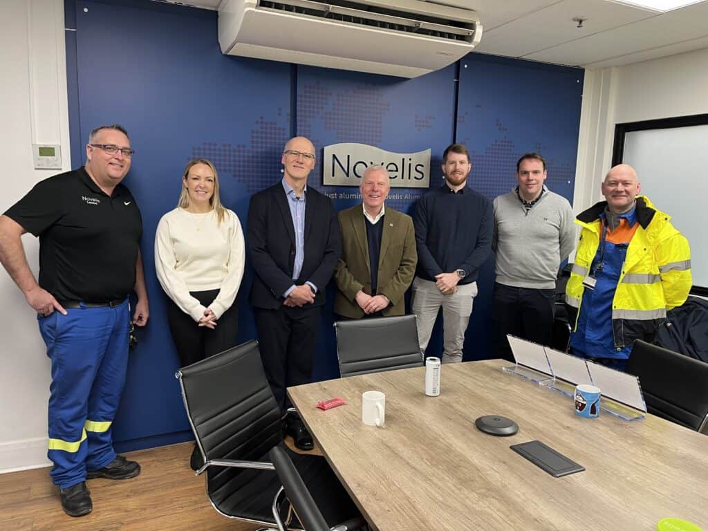 Member News: Novelis successfully tests industrial scale use of hydrogen in a recycling furnace - The Aluminium Federation