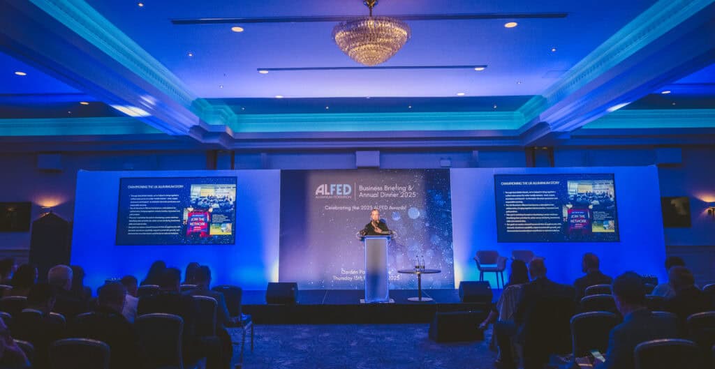 ALFED Business Briefing & Annual Dinner 2025 – Member Update ALFED Business Briefing & Annual Dinner 2025 – Member Update - The Aluminium Federation