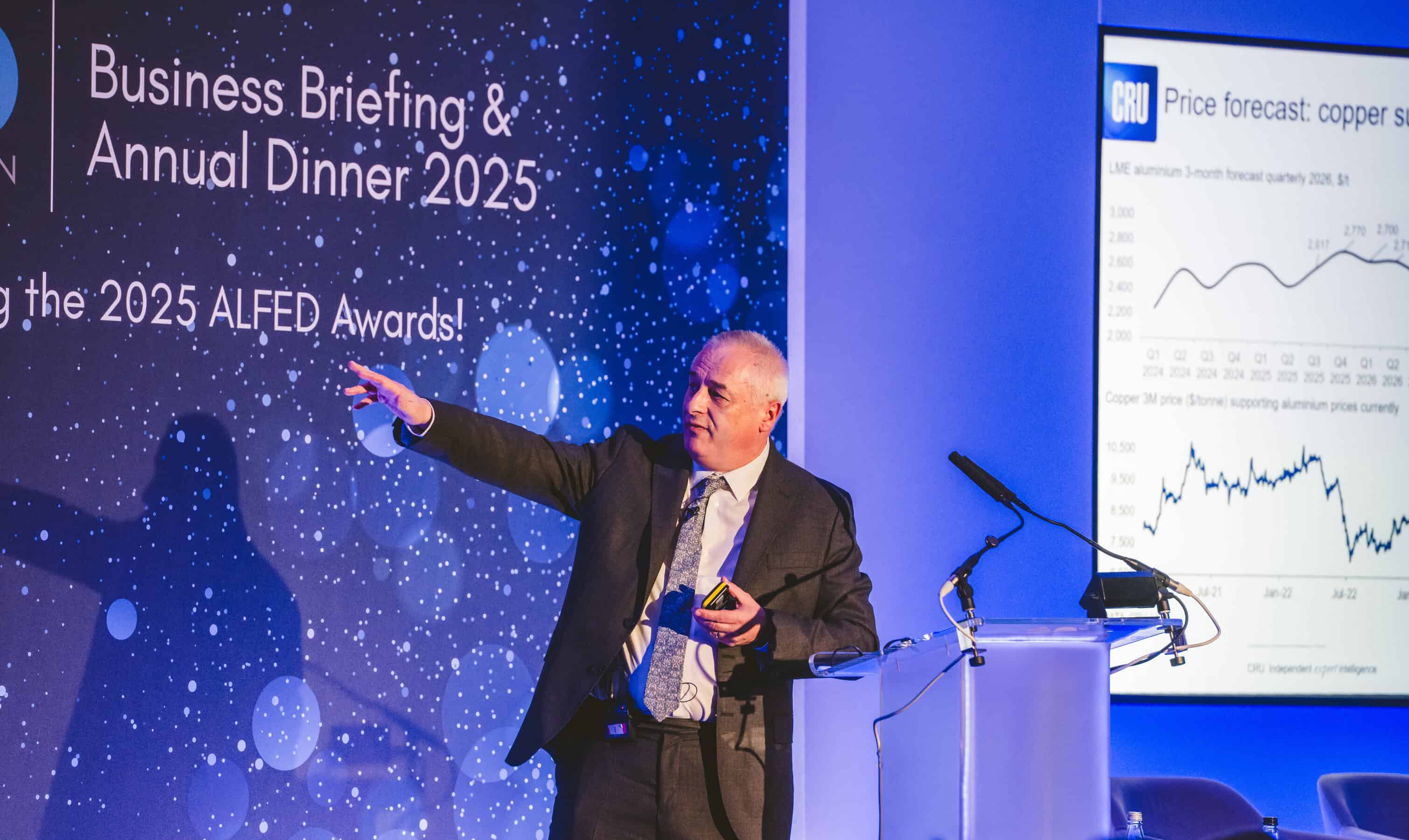 ALFED Business Briefing & Annual Dinner 2025 – Member Update ALFED Business Briefing & Annual Dinner 2025 – Member Update - The Aluminium Federation