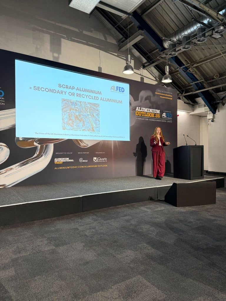 ALFED Highlights Strategic Importance of UK Secondary Aluminium at AIT Outlook 2026 ALFED Highlights Strategic Importance of UK Secondary Aluminium at AIT Outlook 2026 - The Aluminium Federation