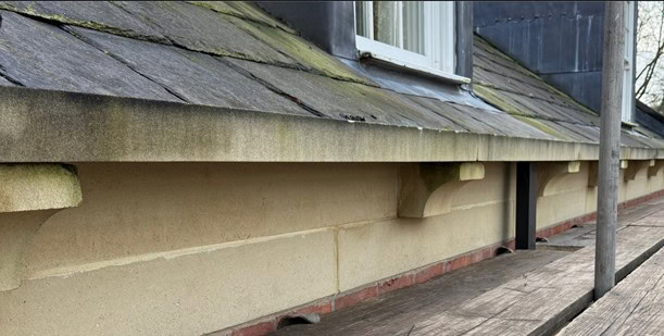 Member News: Powdertech 'Sandstone' is the perfect finish to match sandstone on a residential building - The Aluminium Federation