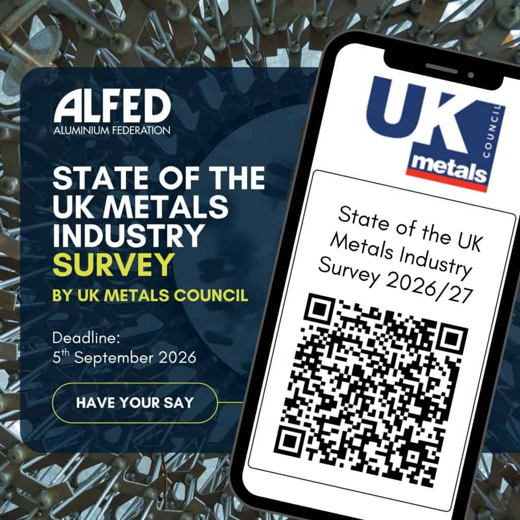 ALFED Urges Members to Shape the Future of UK Metals Industry by Completing 2026/27 Sector Survey - The Aluminium Federation